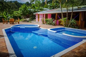 Cottage, Private Bathroom, Lake View | Outdoor pool
