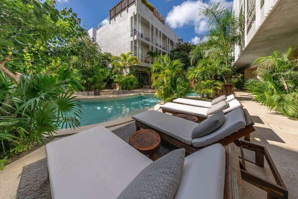 Pool - Jungle Chic King Studio w/ Pool (Tulum)
