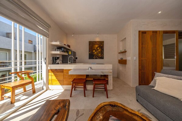 Smart TV - Jungle Chic King Studio w/ Pool (Tulum)