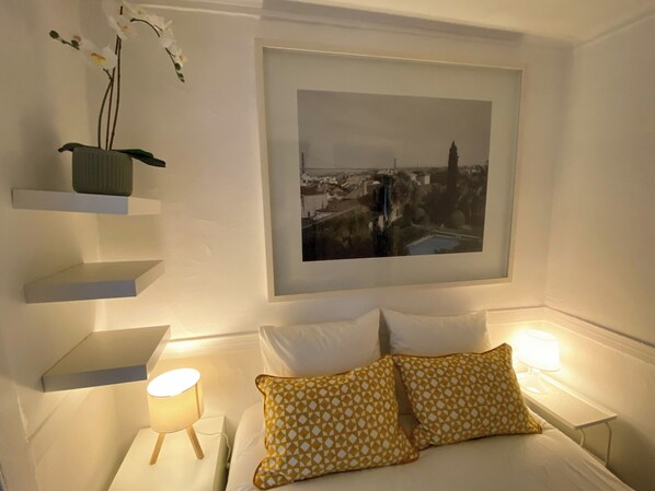 2 bedrooms, iron/ironing board, travel crib, free WiFi