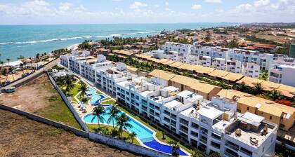 Duplex penthouse by the sea with jacuzzi and waterfall