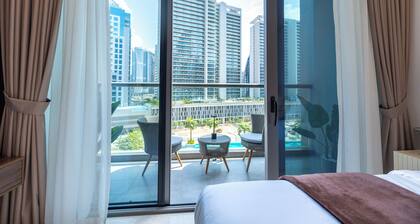 Cozy 1-bedroom condo 5-Minute Walk to Dubai Mall & Burj Khalifa