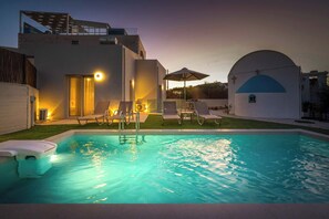 Pool - Mournia Plaka - Two Bedroom Villa, Sleeps 4 (Plaka)