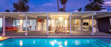 Una piscina climatizada