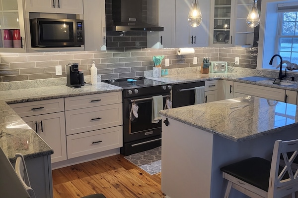 Kitchen on main level