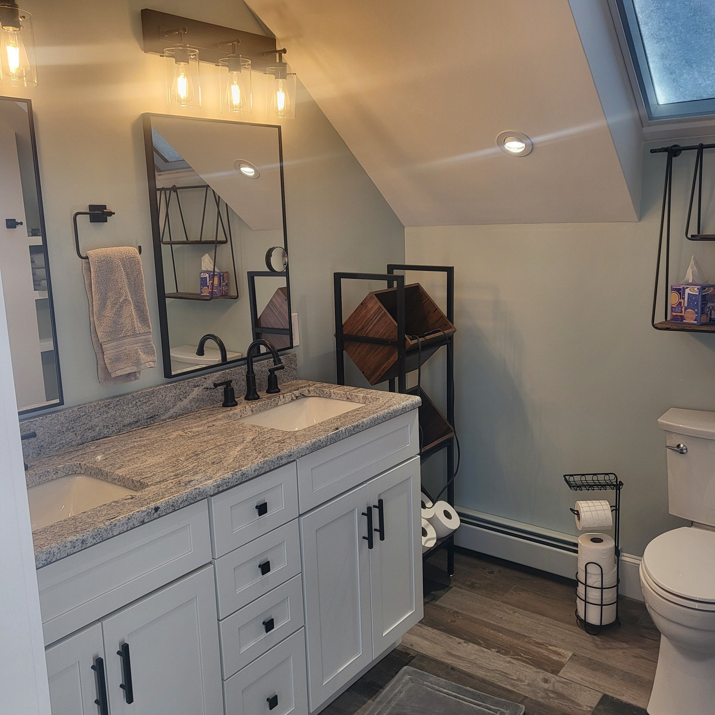 Master bath on 3rd level 
