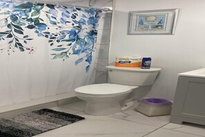 Towels, toilet paper