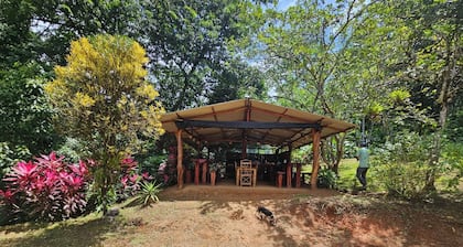 Superb 2-bedroom cabin in the Osa Penisula with stunning mountain and sea views
