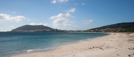On the beach