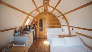 1 chambre, lit parapluie