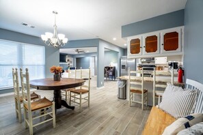Dining - Dive Into Fun: Pool House with Grill + Game Room (Richardson)
