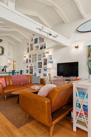 Smart TV - Hygge By The Sea: Beachfront Retreat (Avon)