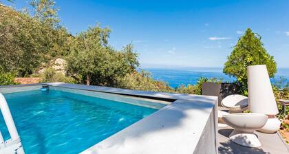 Villa 'Storica Taormina' mit Meerblick, WLAN und Klimaanlage