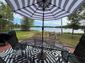 Outdoor dining - Fox & Fern Lake Lodge: The Ultimate Waterfront Escape for Sun-Soaked Days (Wetmore)