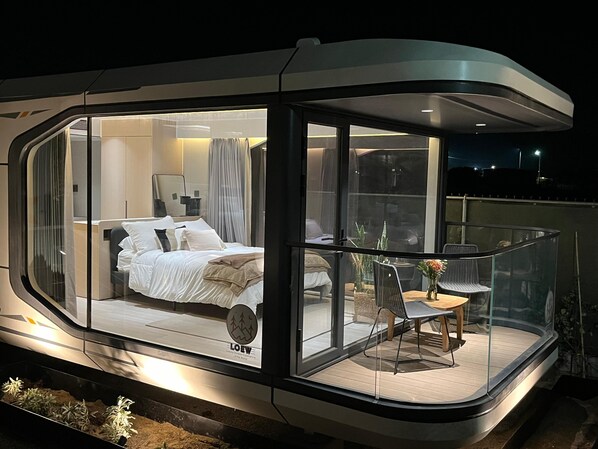 Maison Deluxe, 1 grand lit, vue jardin | Terrasse/Patio