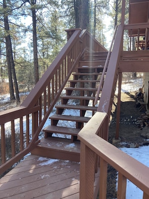 Property grounds - Views! In The Pines. Custombuilt, 2-bdrm. home, privacy. 3 miles from town. (Pagosa Springs)