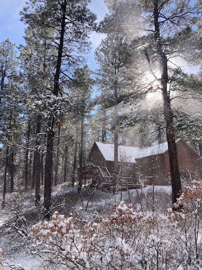 Views! In The Pines. Custombuilt, 2-bdrm. home, privacy. 3 miles from town.