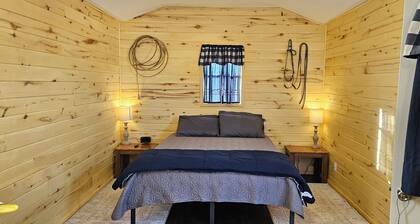 Cozy cabin in lovely La Sal with WiFi, AC/Heating,Kitchen,grill,firepit and more