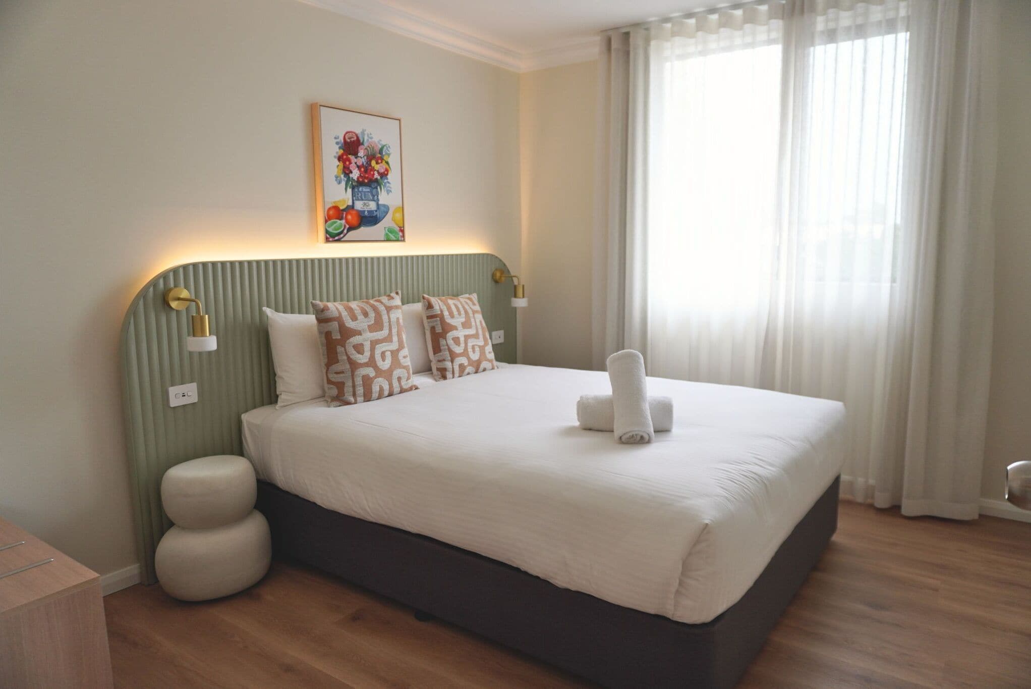 Lägenhet | Gratis wi-fi och sängkläder