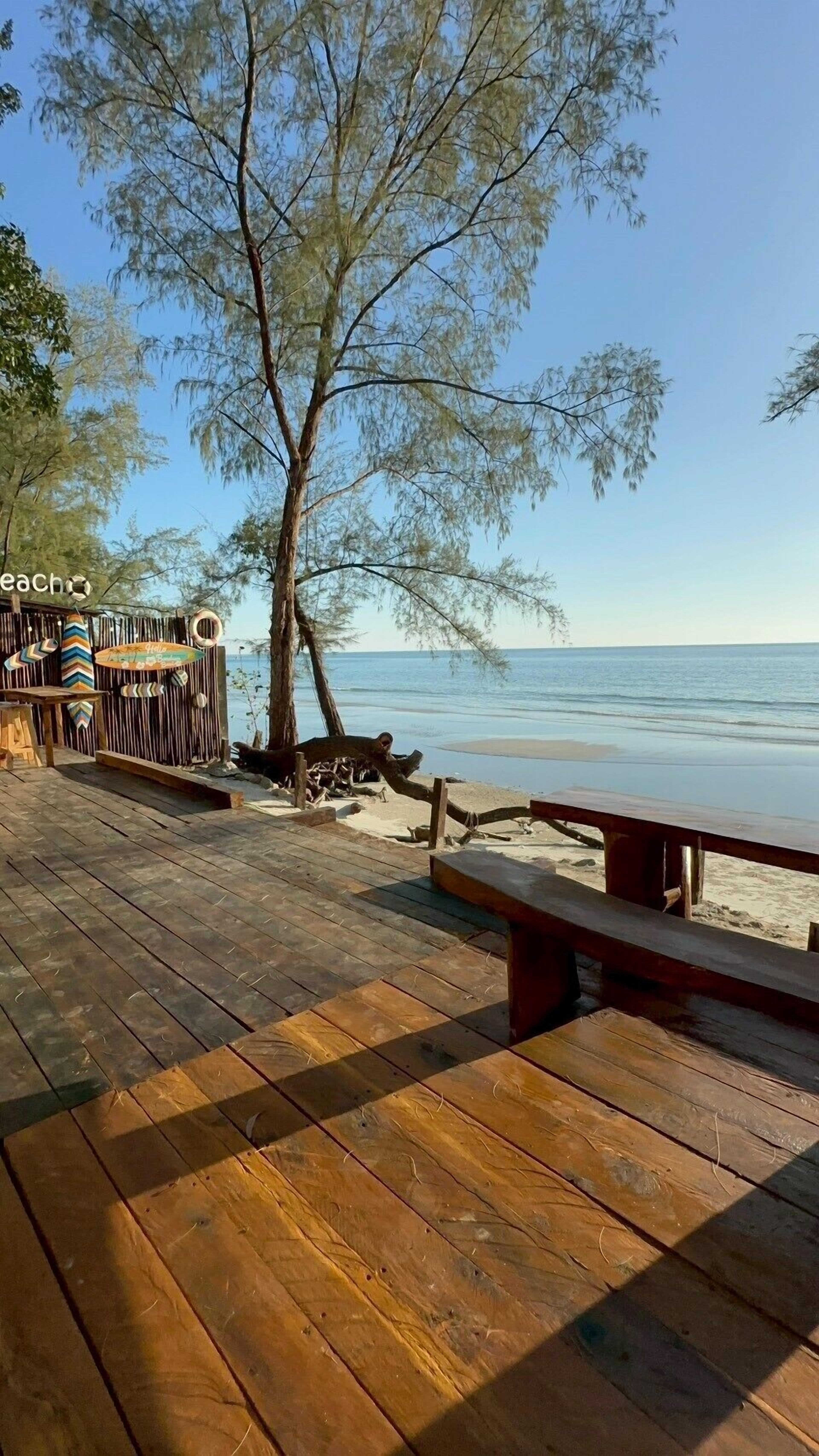 Utsikt fra overnattingsstedet