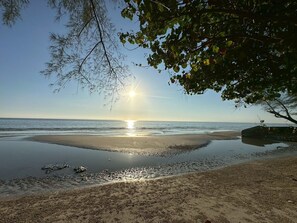 Blick von der Unterkunft