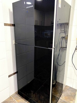 Shower, hair dryer, towels, soap - 2 Grand Penthouses 30 meters from Unicentro Norte Bogota (Bogotá)