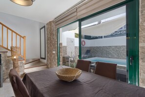 Dining - Vacation 'Sweet Home Playa Blanca' with Mountain View, Private Pool and Wi-Fi (Yaiza)