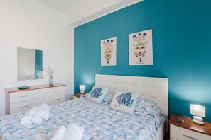 2 habitaciones, tabla de planchar con plancha y wifi gratis 