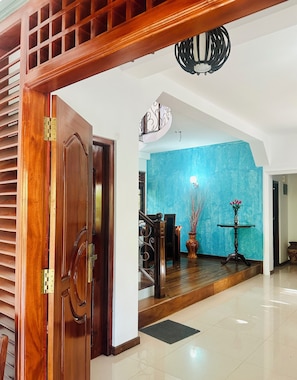 Voorkant van accommodatie