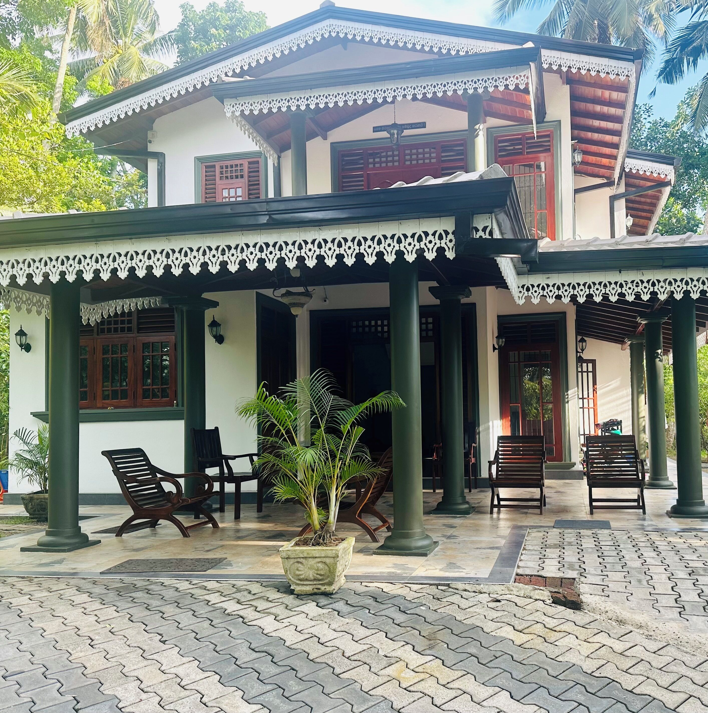 Fassade der Unterkunft