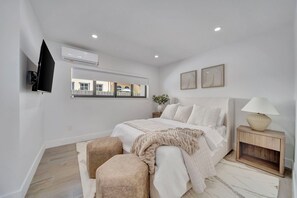 1 bedroom, iron/ironing board, travel crib, WiFi