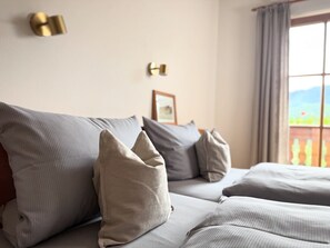 1 soverom og sengetøy