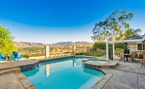 Pool - Santa Clarita Pool Home with a View, Centrally Located, Live-In Ready, One Story (Santa Clarita)