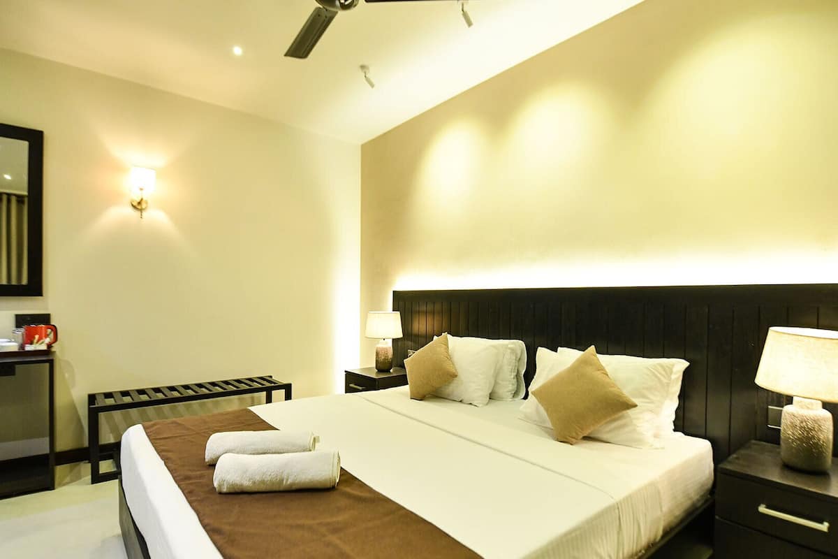 Deluxe-Doppelzimmer | Schreibtisch, kostenloses WLAN, Bettwäsche