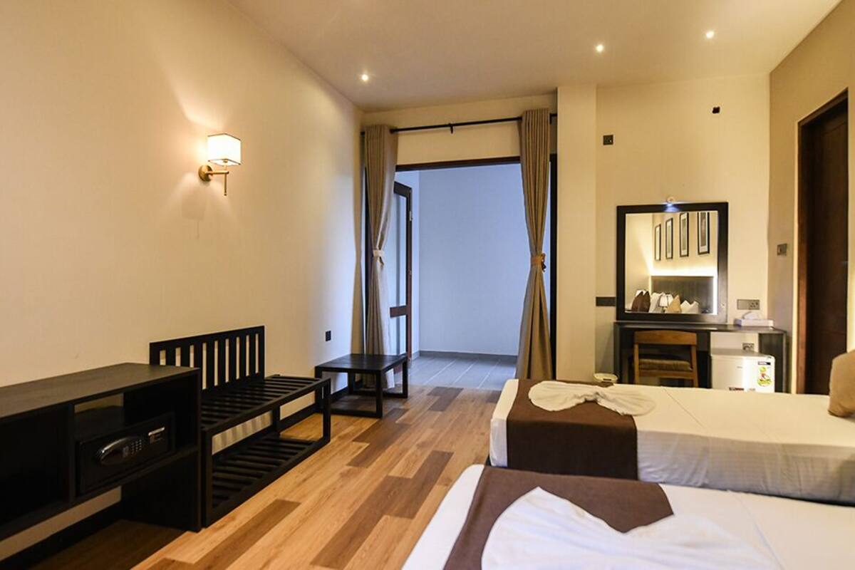 Superior Triple Room, Resort View | 1 bedroom, desk, free WiFi, bed sheets