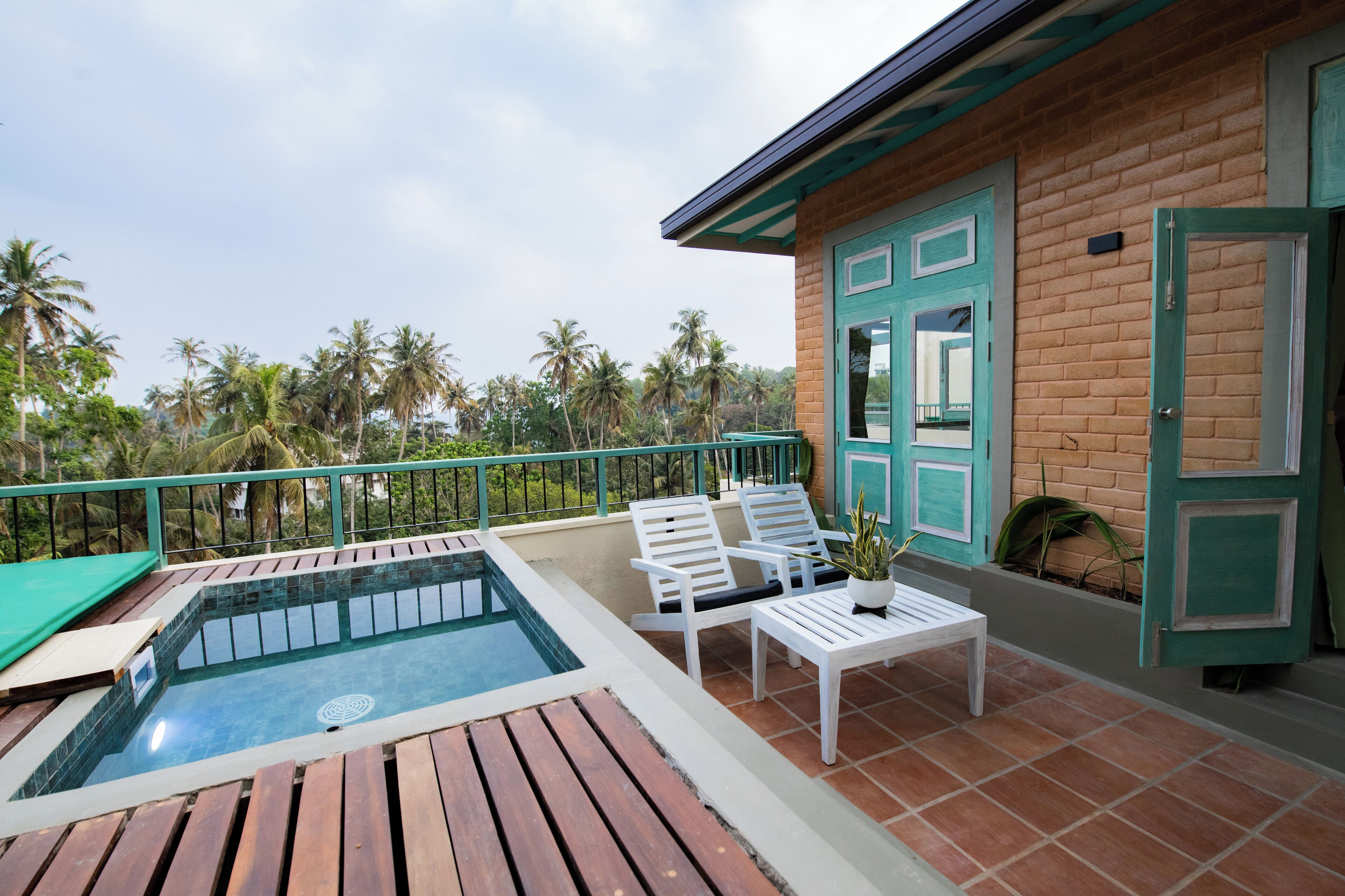 Chambre Quadruple Majestueuse | Piscine privée