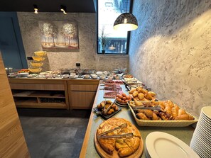 Frokostbuffé er inkludert hver dag