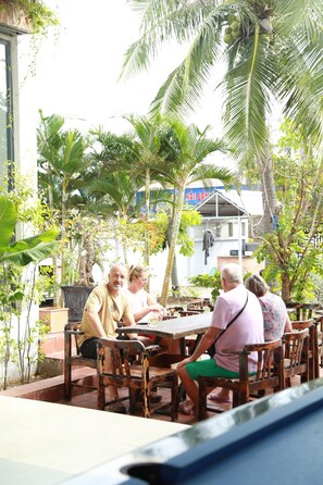 Free daily local cuisine breakfast - The Thousand Village (Phan Thiet)