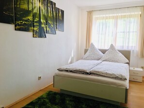 3 slaapkamers, beddengoed