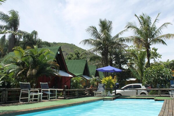 Outdoor pool - Alemão Cabanas (São Sebastião)