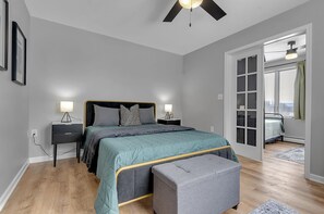 2 habitaciones, tabla de planchar con plancha y wifi gratis 