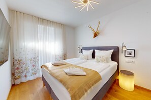 2 camere, ferro/asse da stiro, culla da viaggio, Wi-Fi gratuito