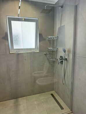 Apartment, 1 Bedroom, Balcony, City View | Bathroom - Relax in Style at Hardin Apartment Your Cozy Getaway Awaits! (Tirana)