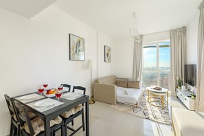Interior - Stylish 1BR Retreat in Dubai | Lake Views, Pool, Gym & Prime City Location (Dubai Production City)