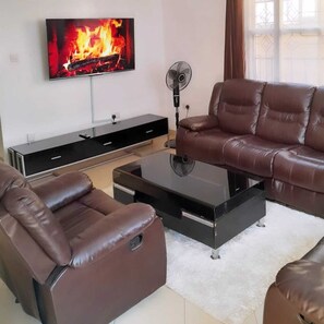 Living area - Sofitel Executive 4 bedrooms Furnished Apartment in kisumu milimani (Kisumu)