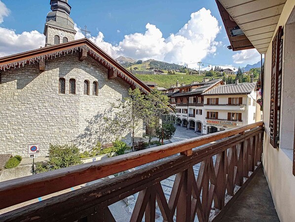 Property grounds - La Clusaz: Cozy apt for 4, Wifi and pets allowed (La Clusaz)