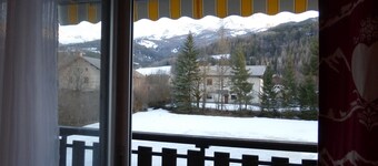 Studio with balcony in Barcelonnette, sleeps 4