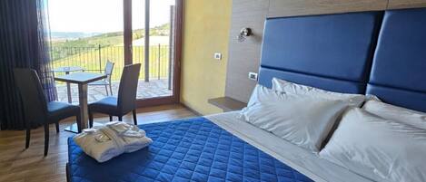 In-room safe, desk, laptop workspace, blackout drapes