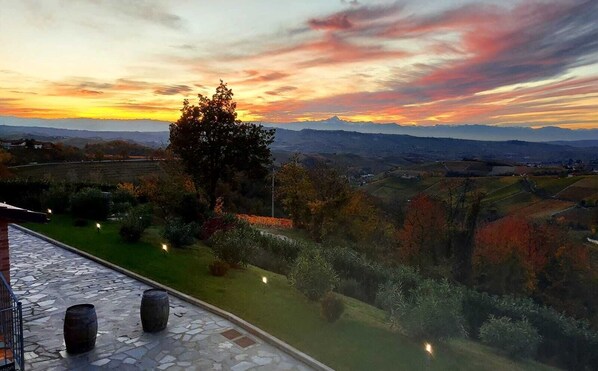 Vista desde la propiedad