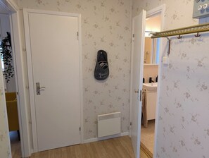 Towels, soap, toilet paper